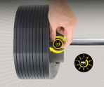 Stieņu un statīva komplekts MX Select MX100 Barbell System & Stand 12,7 - 45,3 kg Black