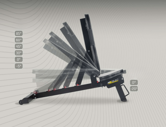 Universāls suls MX Select MX Adjustable Training Bench
