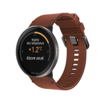 Pulkstenis Polar Ignite 3 Titanium Leather + Silicon