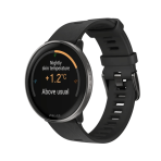 Pulkstenis Polar Ignite 3 Titanium Leather + Silicon