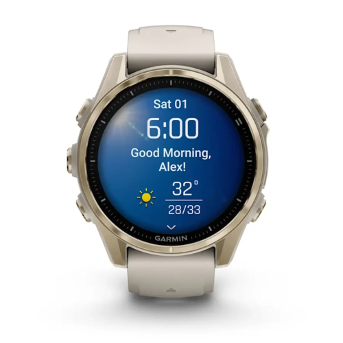 Pulkstenis GARMIN Fenix 8, 43 mm, AMOLED, pelēks
