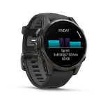 Pulkstenis GARMIN Fenix 8, 43 mm, AMOLED, melns