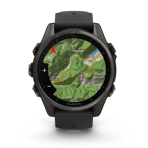 Pulkstenis GARMIN Fenix 8, 43 mm, AMOLED, melns