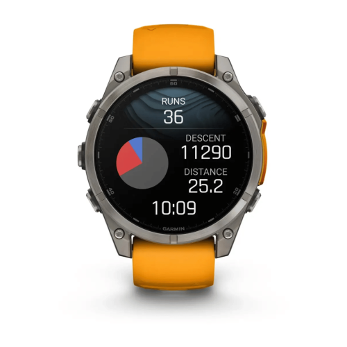 Pulkstenis GARMIN Fenix 8, 47 mm, AMOLED, Titan krāsa