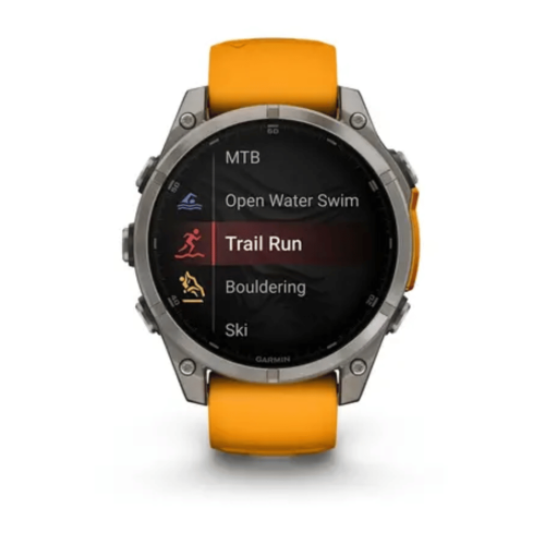 Pulkstenis GARMIN Fenix 8, 47 mm, AMOLED, Titan krāsa