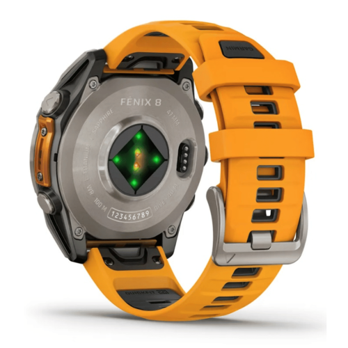 Pulkstenis GARMIN Fenix 8, 47 mm, AMOLED, Titan krāsa