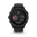 Pulkstenis GARMIN Fenix 8, 51 mm, AMOLED, melns