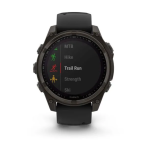 Pulkstenis GARMIN Fenix 8, 51 mm, AMOLED, melns