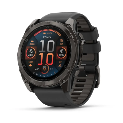 Pulkstenis GARMIN Fenix 8, 51 mm, AMOLED, kokogles krāsa