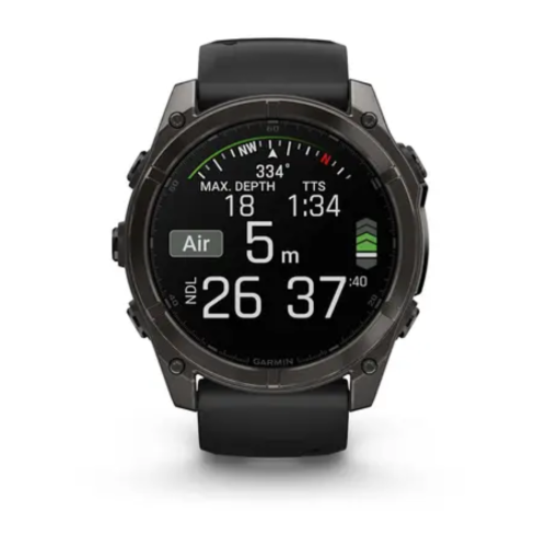 Pulkstenis GARMIN Fenix 8, 51 mm, AMOLED, kokogles krāsa