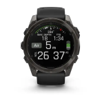 Pulkstenis GARMIN Fenix 8, 51 mm, AMOLED, kokogles krāsa