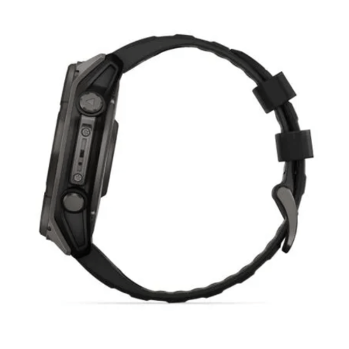 Pulkstenis GARMIN Fenix 8, 47 mm, Sapphire Solar, melns