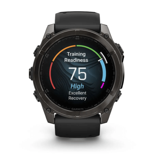 Pulkstenis GARMIN Fenix 8, 51 mm, Sapphire Solar, melns