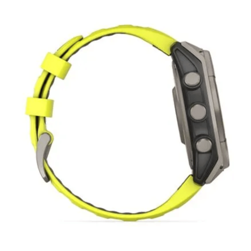 Pulkstenis GARMIN Fenix 8, 51 mm, Sapphire Solar, dzeltens