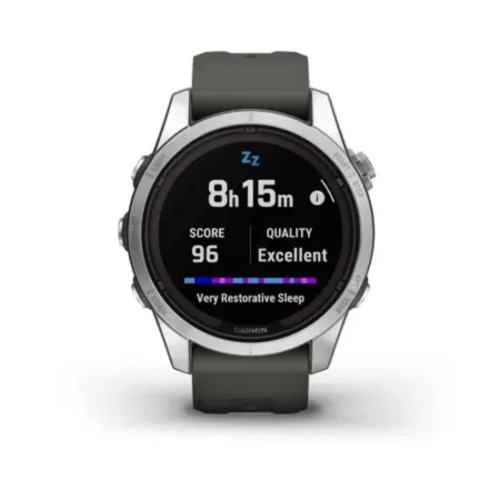 Laikrodis GARMIN Fenix 7S Pro Solar, pilkas