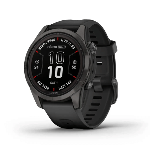 Pulkstenis GARMIN Fenix 7S Pro Sapphire Solar, kokogles krāsa