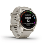 Pulkstenis GARMIN Fenix 7S Pro Sapphire Solar, krēmkrāsas