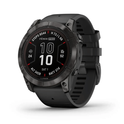 Pulkstenis GARMIN Fenix 7X Pro, Sapphire Solar, kokogles krāsa