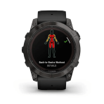 Pulkstenis GARMIN Fenix 7X Pro, Sapphire Solar, kokogles krāsa