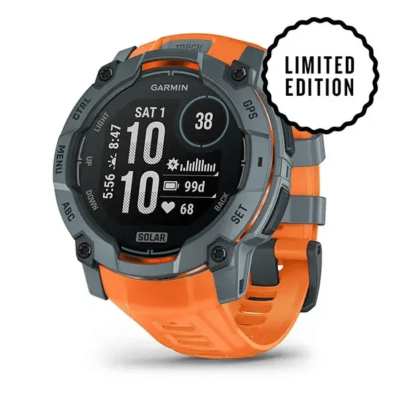 Pulkstenis GARMIN Instinct 3, 50 mm, SOLAR, oranžs