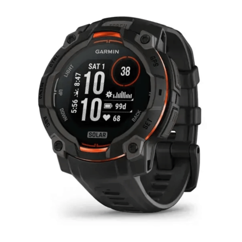 Pulkstenis GARMIN Instinct 3, 45 mm, SOLAR, melns