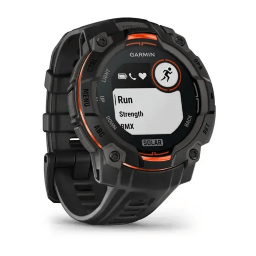 Pulkstenis GARMIN Instinct 3, 45 mm, SOLAR, melns
