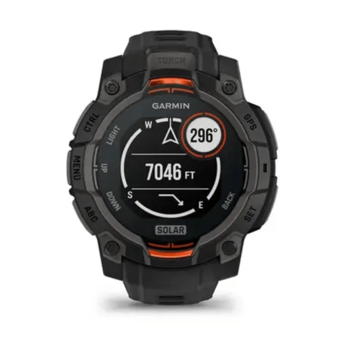 Pulkstenis GARMIN Instinct 3, 45 mm, SOLAR, melns