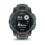 Pulkstenis GARMIN Instinct 3, 45 mm, SOLAR, pelēks un oranžs