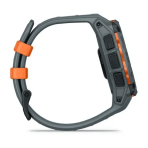 Pulkstenis GARMIN Instinct 3, 45 mm, SOLAR, pelēks un oranžs
