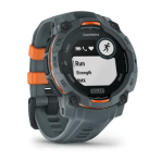 Pulkstenis GARMIN Instinct 3, 45 mm, SOLAR, pelēks un oranžs