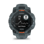 Pulkstenis GARMIN Instinct 3, 45 mm, SOLAR, pelēks un oranžs