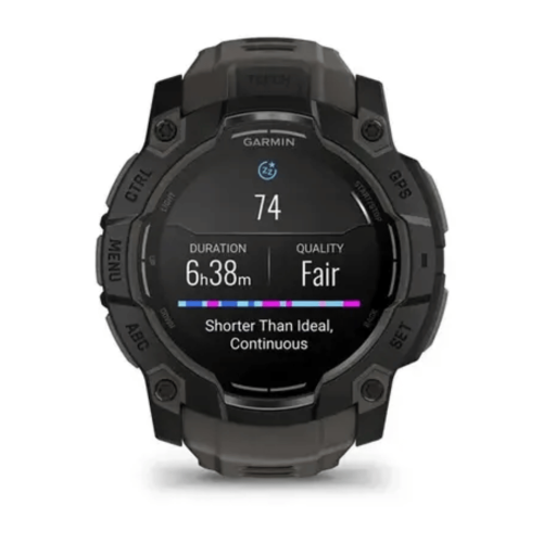 Pulkstenis GARMIN Instinct 3, 50 mm, AMOLED, melns