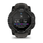Pulkstenis GARMIN Instinct 3, 50 mm, AMOLED, melns