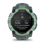 Pulkstenis GARMIN Instinct 3, 50 mm, AMOLED, pelēks un zaļš