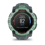 Pulkstenis GARMIN Instinct 3, 50 mm, AMOLED, pelēks un zaļš
