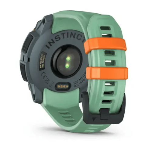 Pulkstenis GARMIN Instinct 3, 45 mm, AMOLED, zaļš