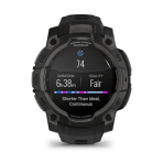 Pulkstenis GARMIN Instinct 3, 45 mm, AMOLED, melns