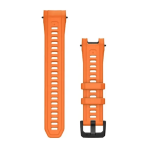 Silikona siksniņa Garmin Instinct 3 45 mm pulkstenim, 22 mm, oranža