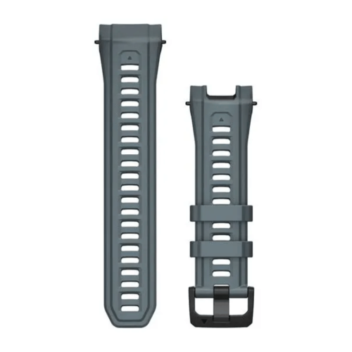 Silikona siksniņa Garmin Instinct 3 50 mm pulkstenim, 26 mm, pelēka