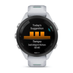 Pulkstenis GARMIN Forerunner 265s, 42 mm, balts