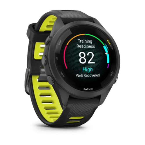 Pulkstenis GARMIN Forerunner 265s, 42 mm, melns
