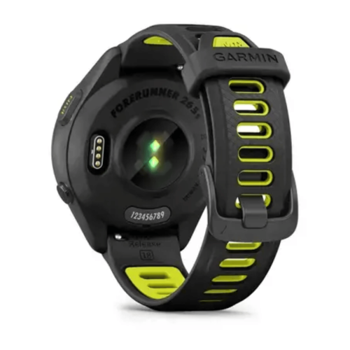 Pulkstenis GARMIN Forerunner 265s, 42 mm, melns