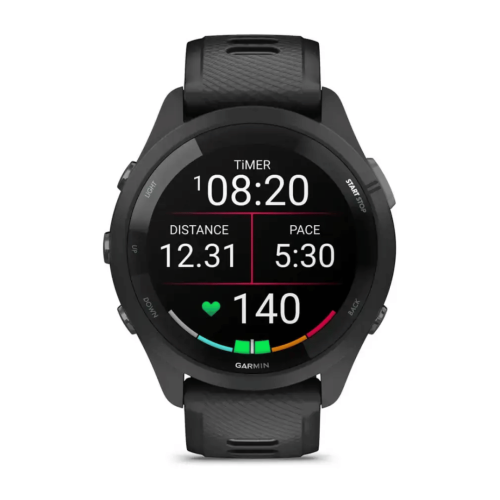 Pulkstenis GARMIN Forerunner 265, 46 mm, melns