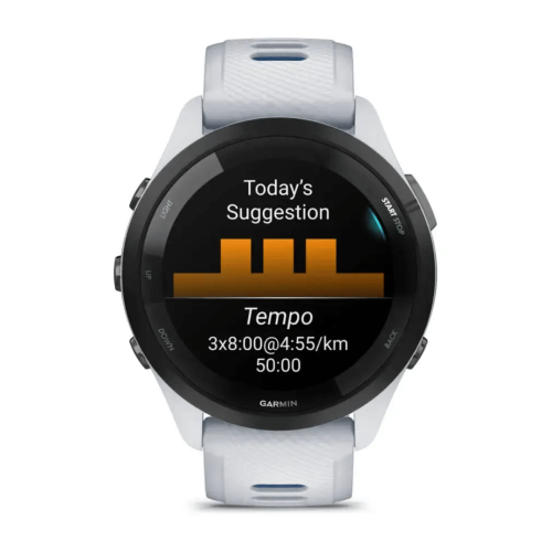 Pulkstenis GARMIN Forerunner 265, 46 mm, balts