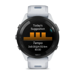 Pulkstenis GARMIN Forerunner 265, 46 mm, balts
