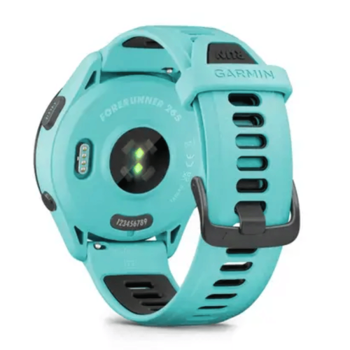 Pulkstenis GARMIN Forerunner 265, 46 mm, zaļš/zils
