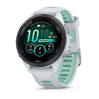 Pulkstenis GARMIN Forerunner 265s, 42 mm, balts