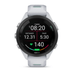 Pulkstenis GARMIN Forerunner 265s, 42 mm, balts