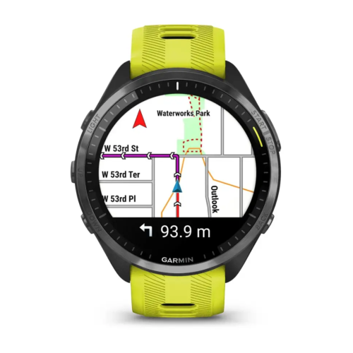 Pulkstenis GARMIN Forerunner 965, 46 mm, dzeltena.