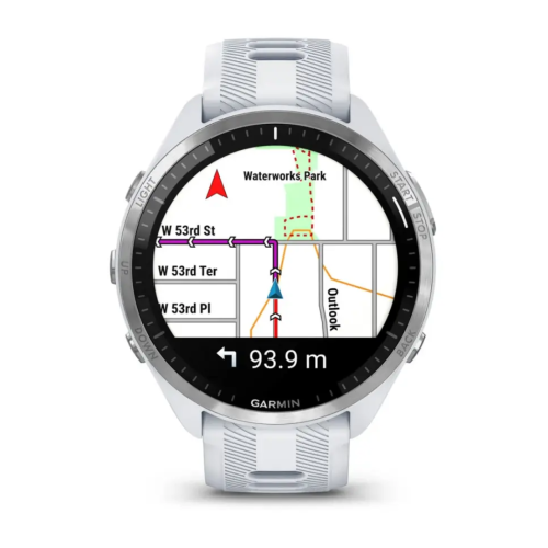 Pulkstenis GARMIN Forerunner 965, 46 mm, balts
